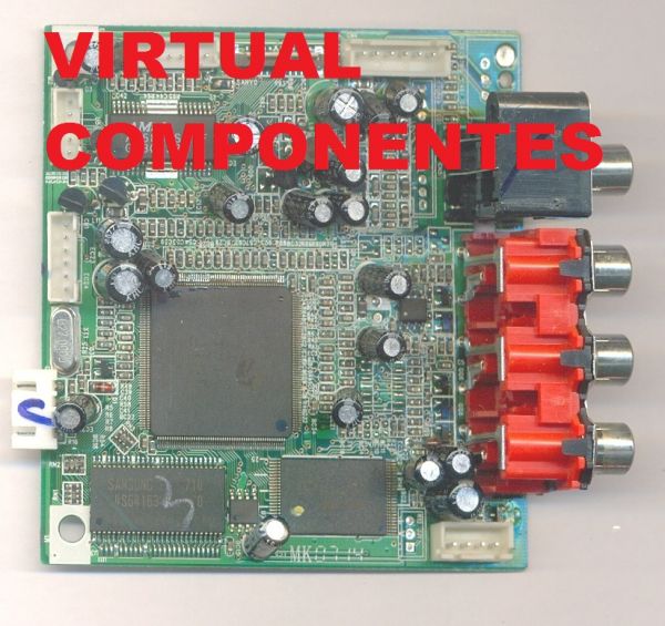 Placa Principal Mpeg DVD700X CCE