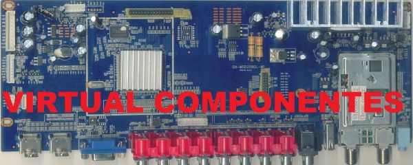 Placa Principal PH32D / PH32M Philco GH-MSD209GL-M1