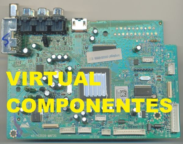 Placa Principal HTS3520 Philips 40-TS3520-MAF2G